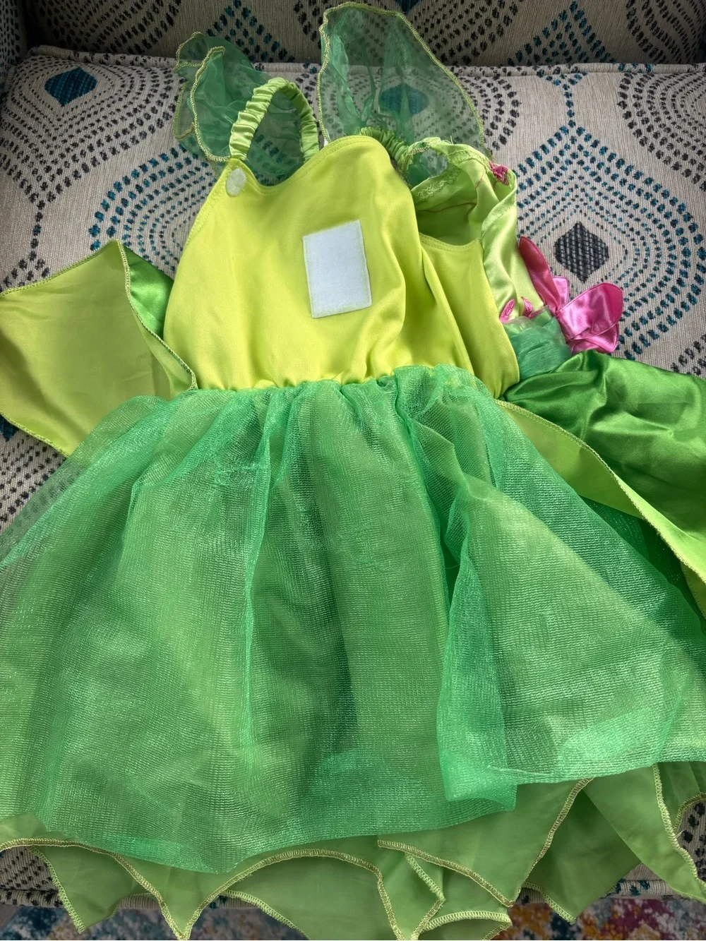 Disney Tinker Bell Costume - Green and Yellow